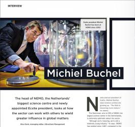 Attractions Management interview with Ecsite President Michiel Buchel