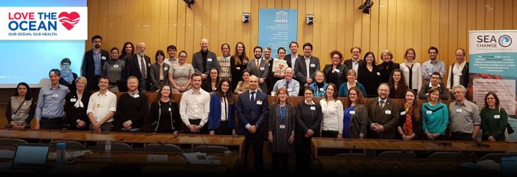 Participants at the Sea Change Final Conference, 15 February 2018, UNESCO, Paris (France)