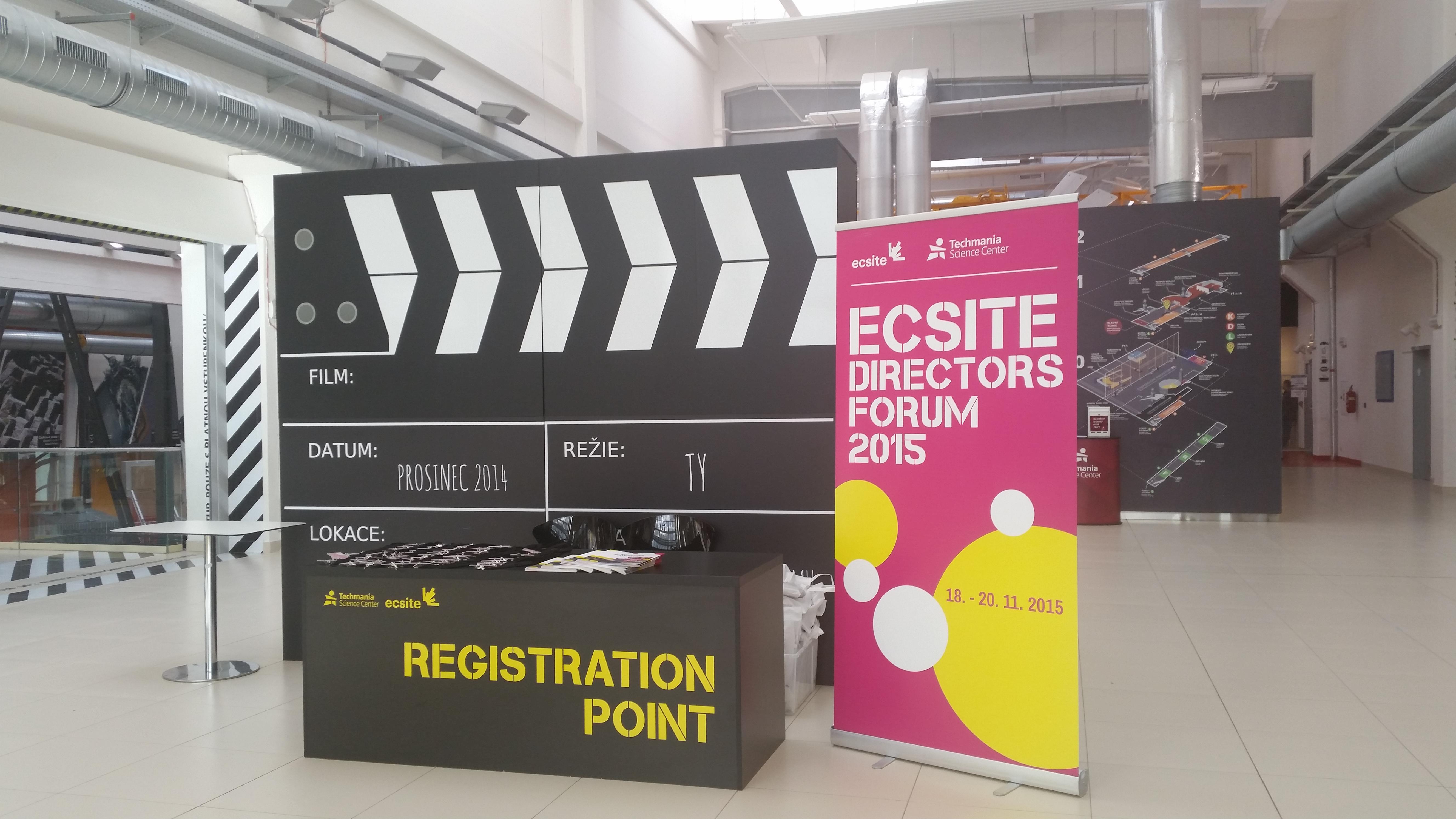 A warm welcome to #EcsiteDF2015 participants at Techmania, Pilsen, Czech Republic, 18-20 Nov 2015
