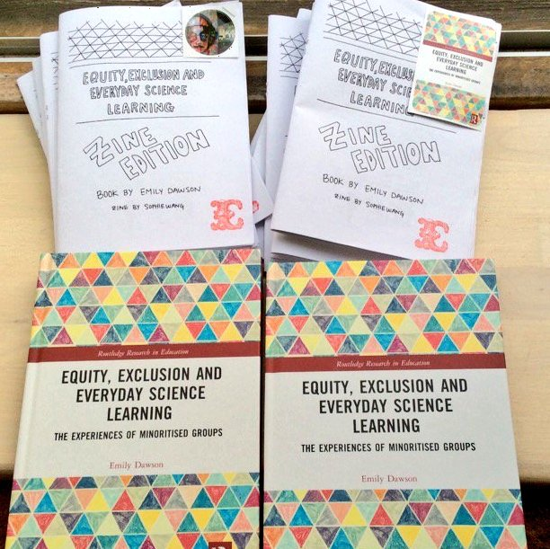 Emily Dawson's book and zine