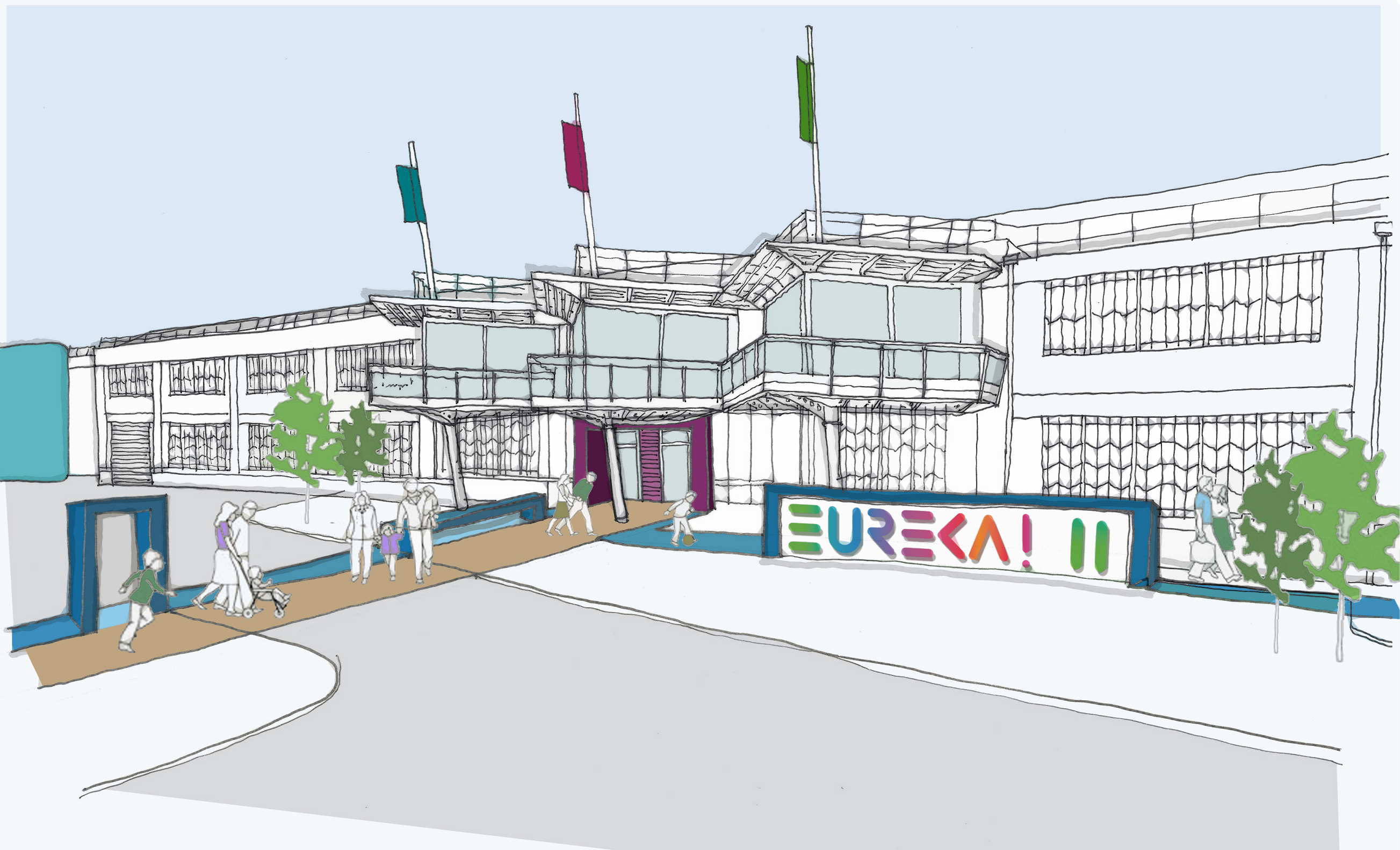 Eureka! Merseyside Concept drawing. Credits: Eureka!