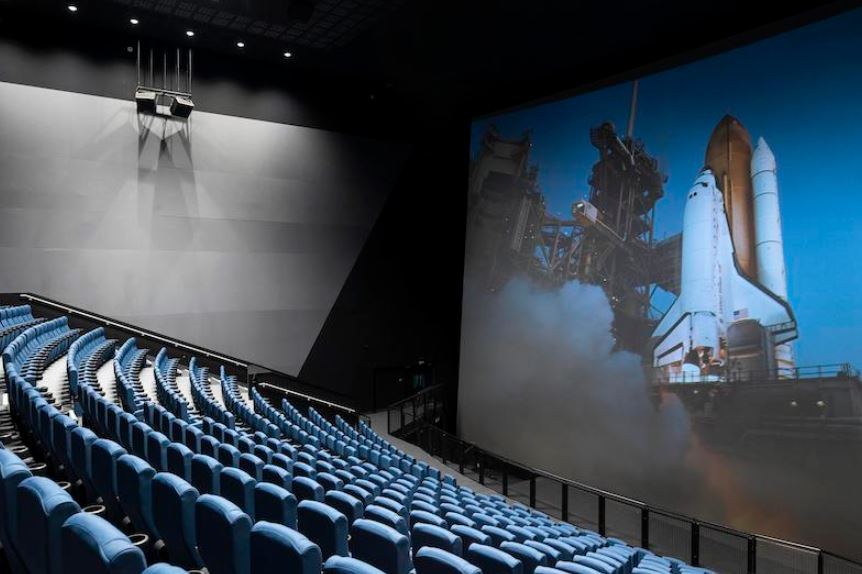 Science Museum Group's refurbished Imax theatre. Credit: Science Museum Group
