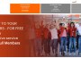 A glimpse of the Ecsite Move home page